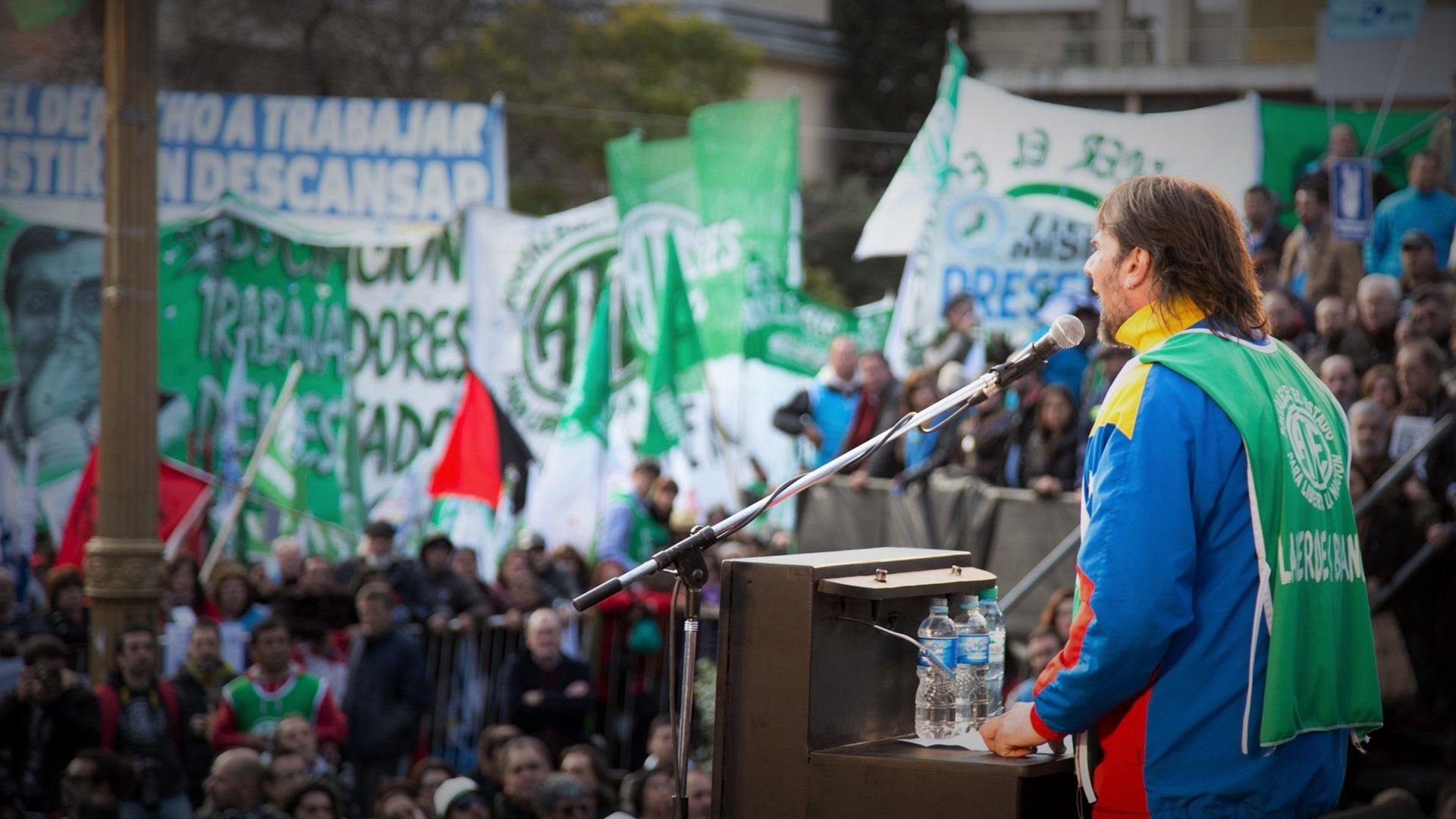 Discurso de Daniel Catalano en la Marcha Federal