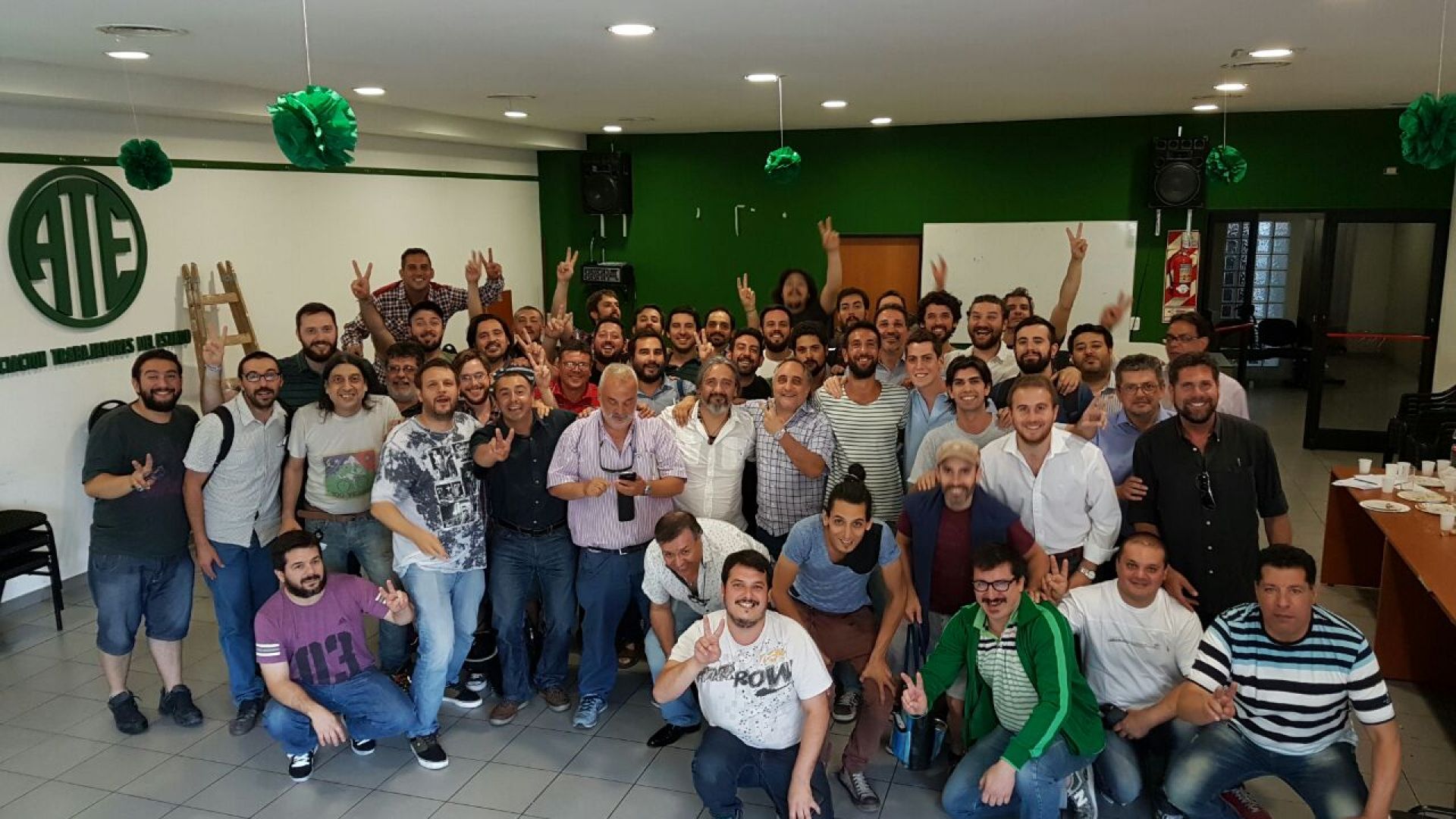 Con más de 80 delegados se realizó el  <br>“taller de masculinidades” en  <strong>ATE Capital</strong>