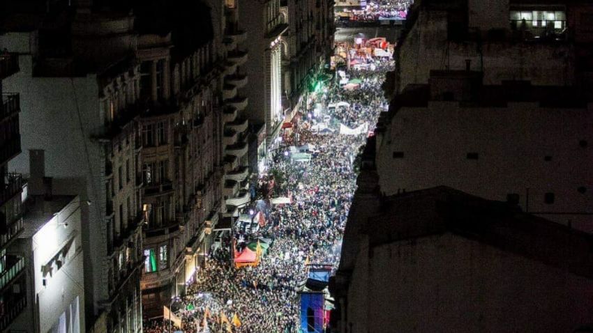 Jornada histórica por el aborto legal, seguro y gratuito