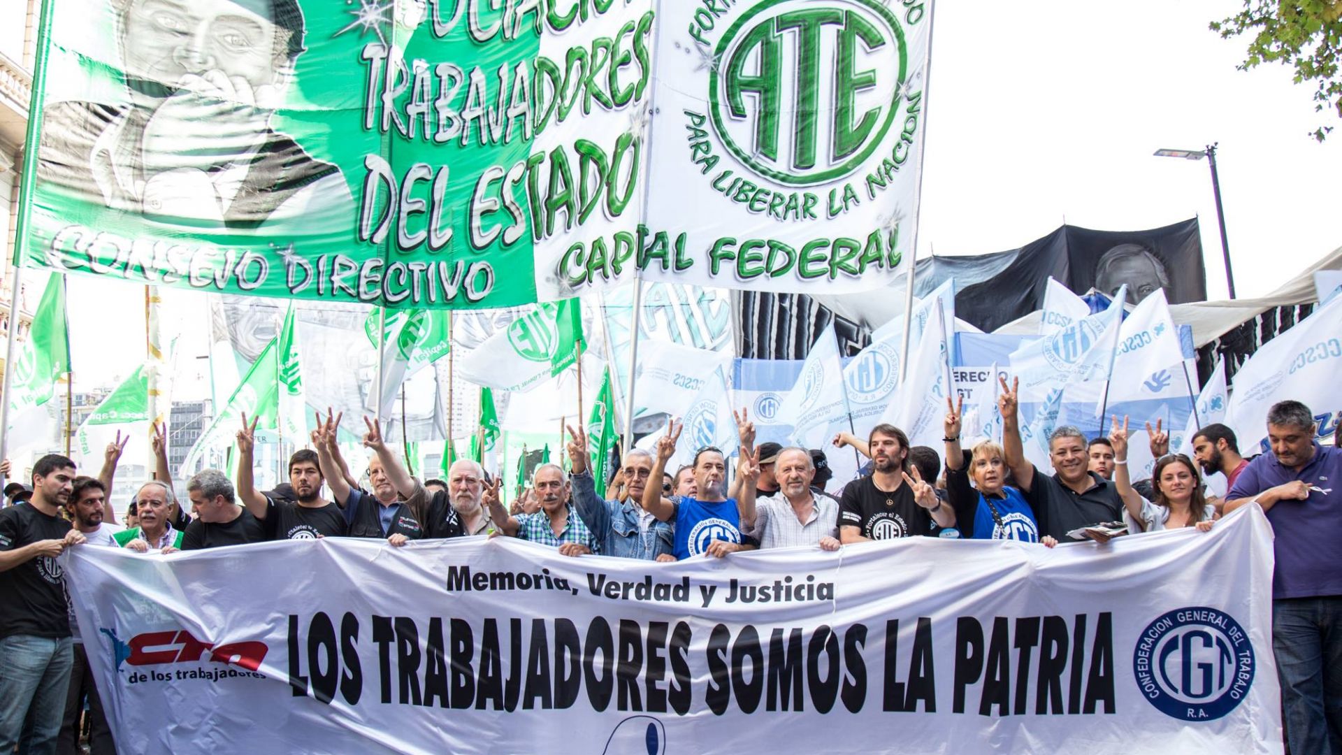 <strong>ATE Capital</strong> marchó en el Día de la Memoria