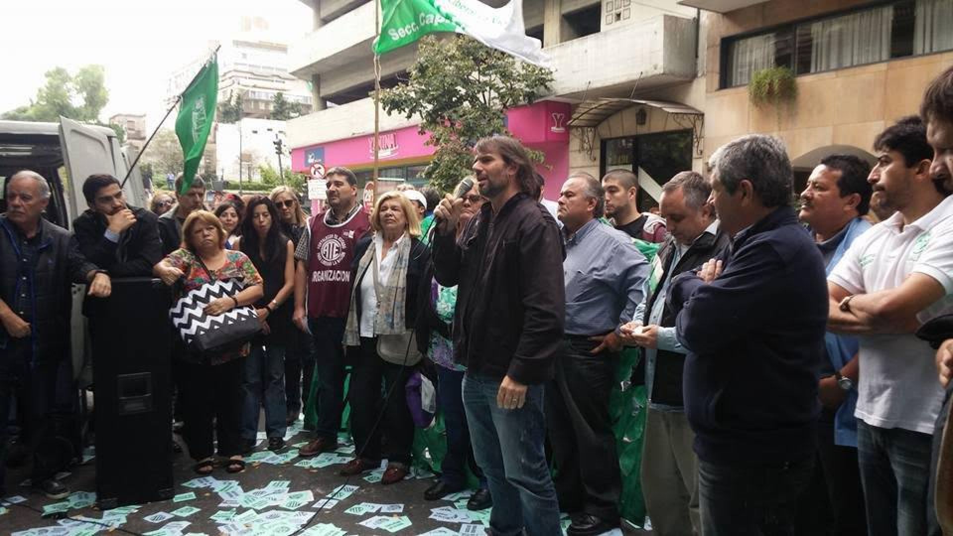 <strong>ATE Capital</strong> realizó una medida de fuerza en el Hospital Rivadavia