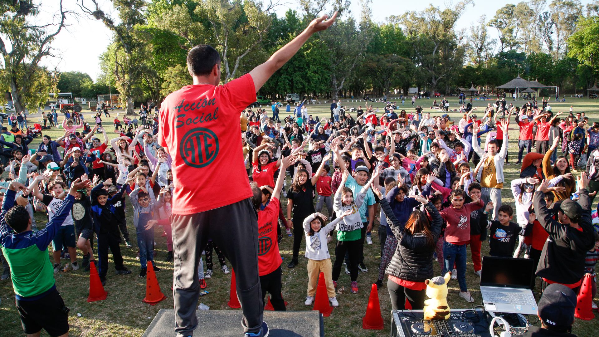 Multitudinario y mágico festejo del Día de la Familia de ATE Capital