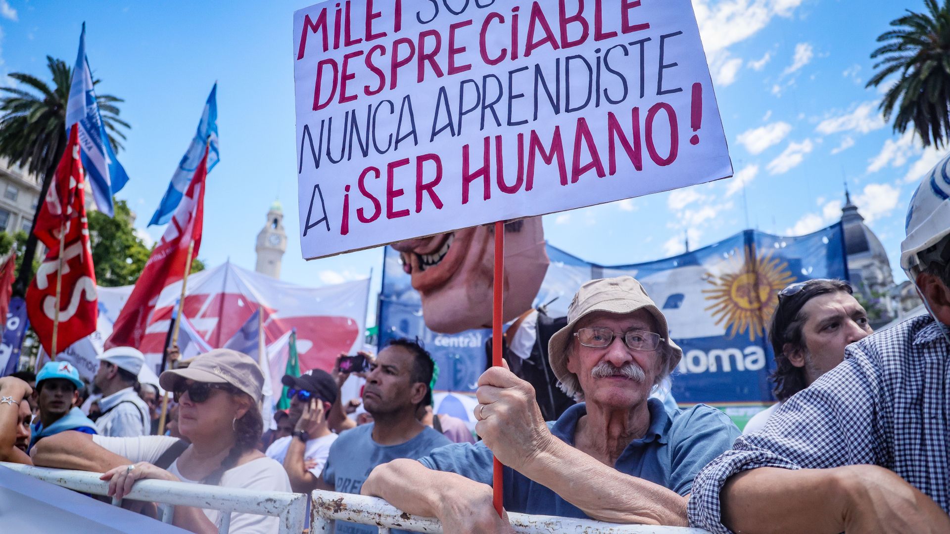 Por una Argentina sin hambre, con paz, justicia social y soberanía