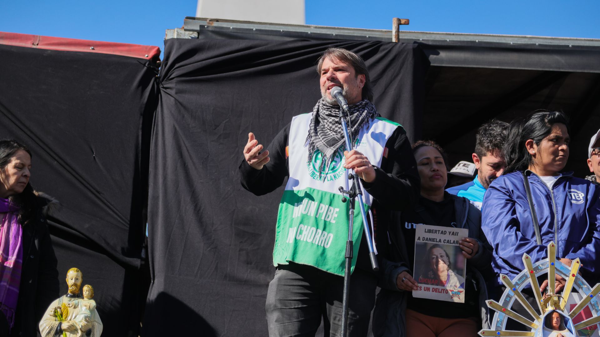 Marchamos a Plaza de Mayo por paz, pan, tierra, techo y trabajo