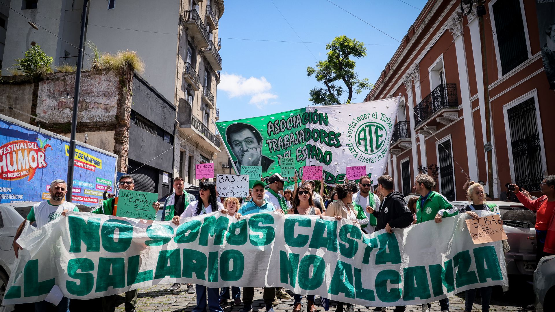 Basta de desguazar al Estado, basta de hambrear al pueblo trabajador