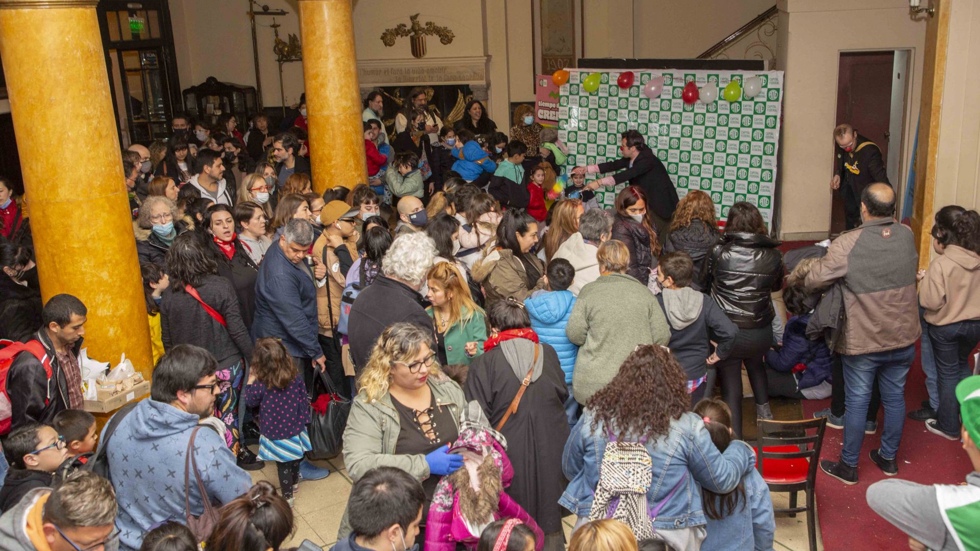 Masiva concurrencia al Festival Infantil de ATE Capital