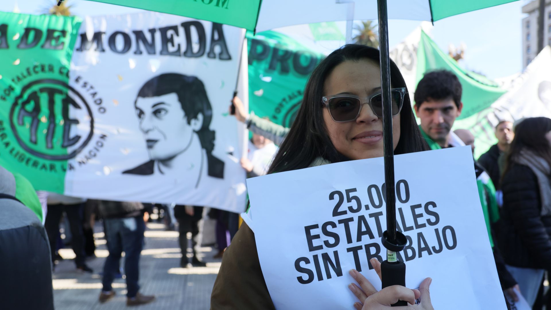 Sabemos de lucha, sabemos de resistencia: Olla popular en Plaza de Mayo