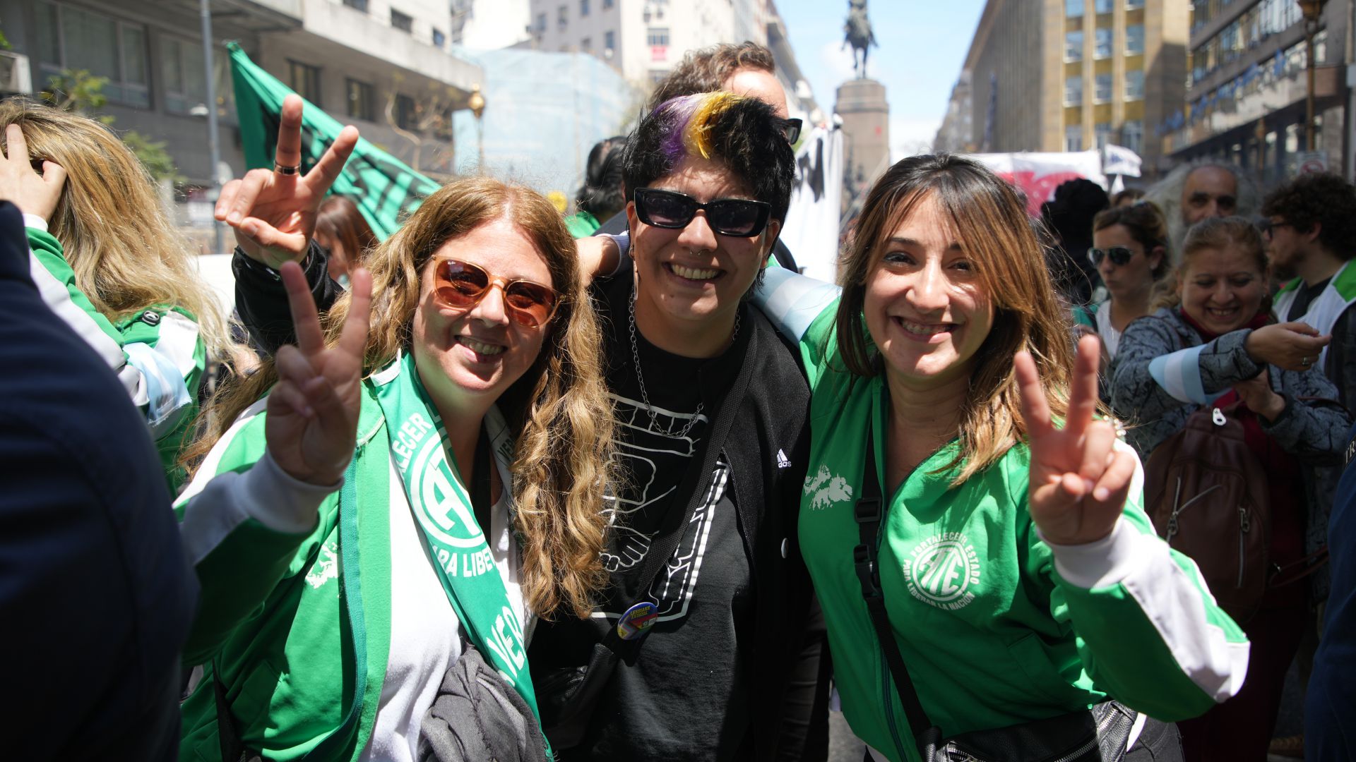 La Plaza de Mayo se llenó de dignidad