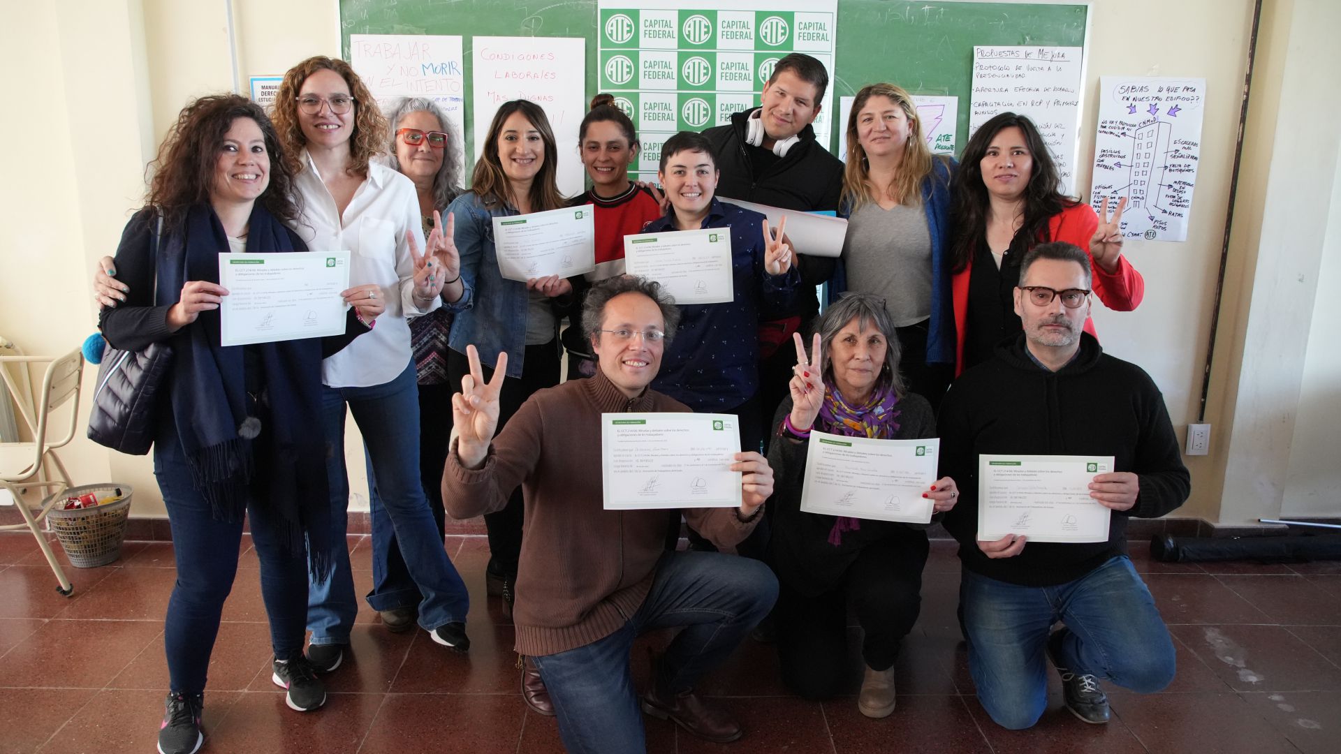 Cerró el curso sobre el Convenio Colectivo 214/06