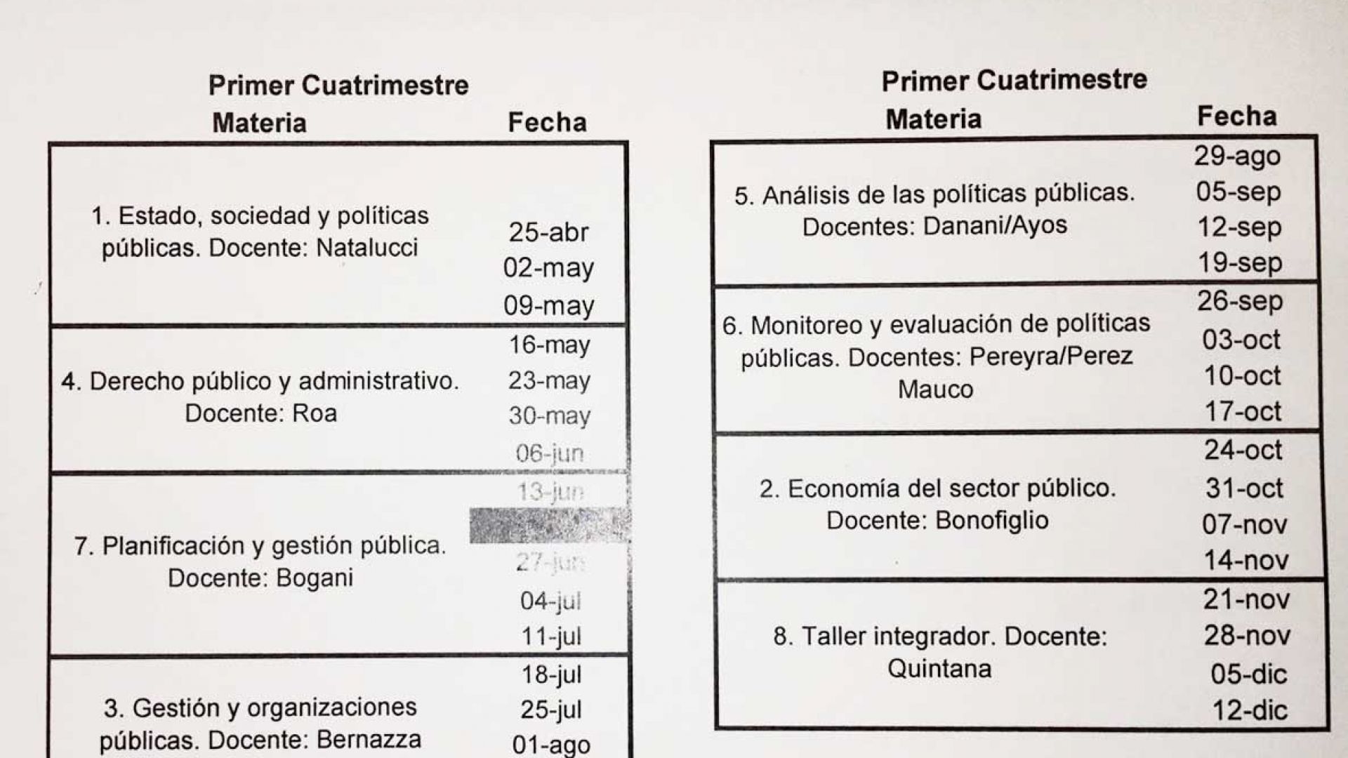 Programa de Actualización en Gestión de Políticas Públicas