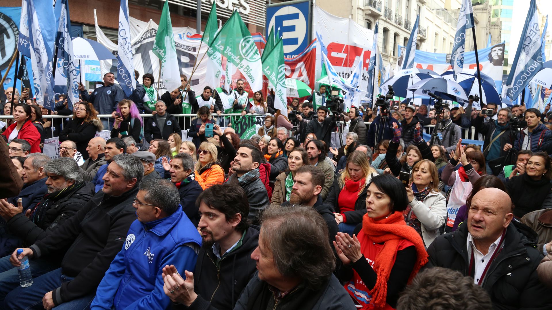 ¡Ni una jubilada menos! Movilización de todo ANSES contra el quite de las moratorias