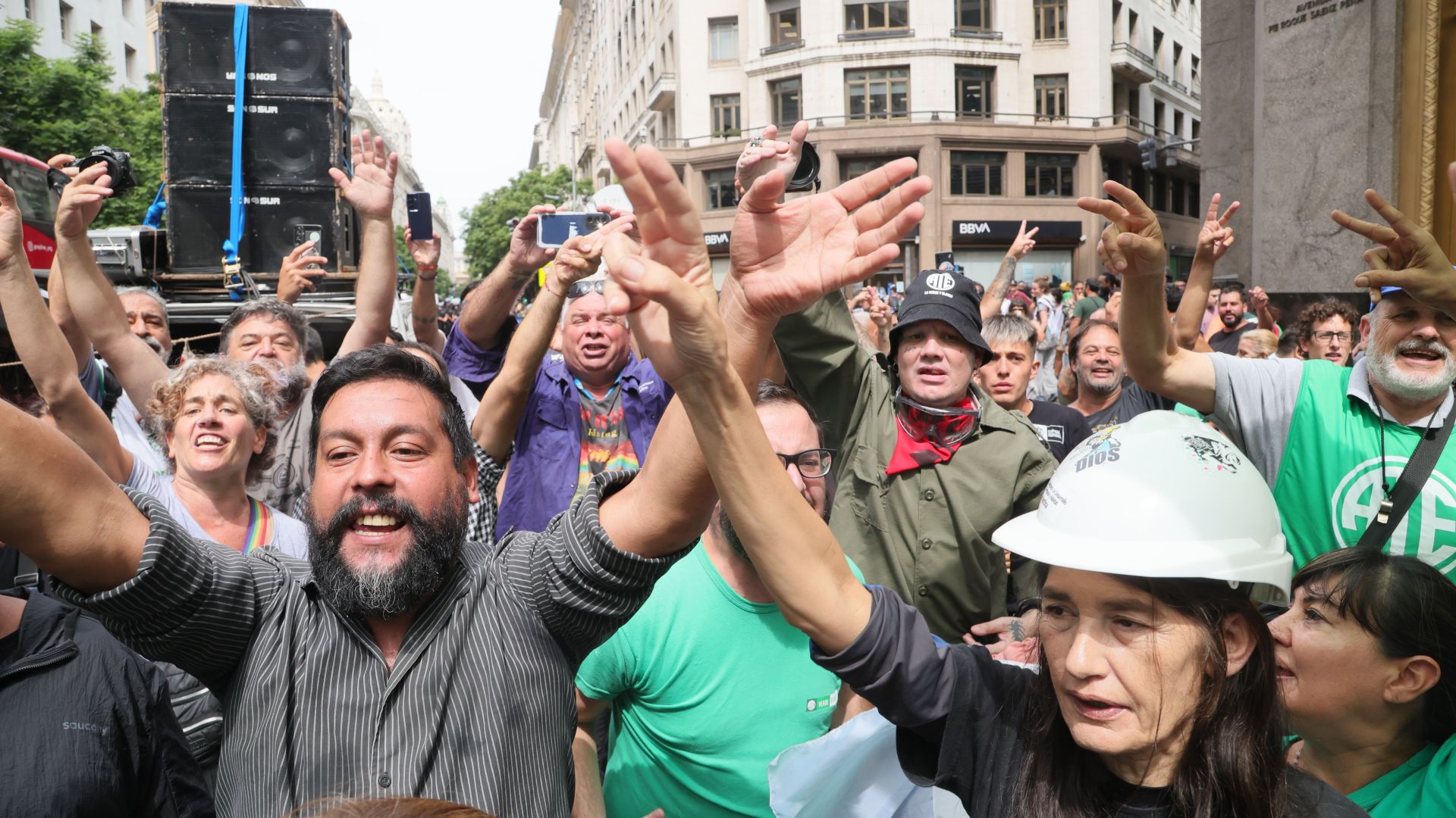 Movilizamos desde el Obelisco al Ministerio de Desregulación