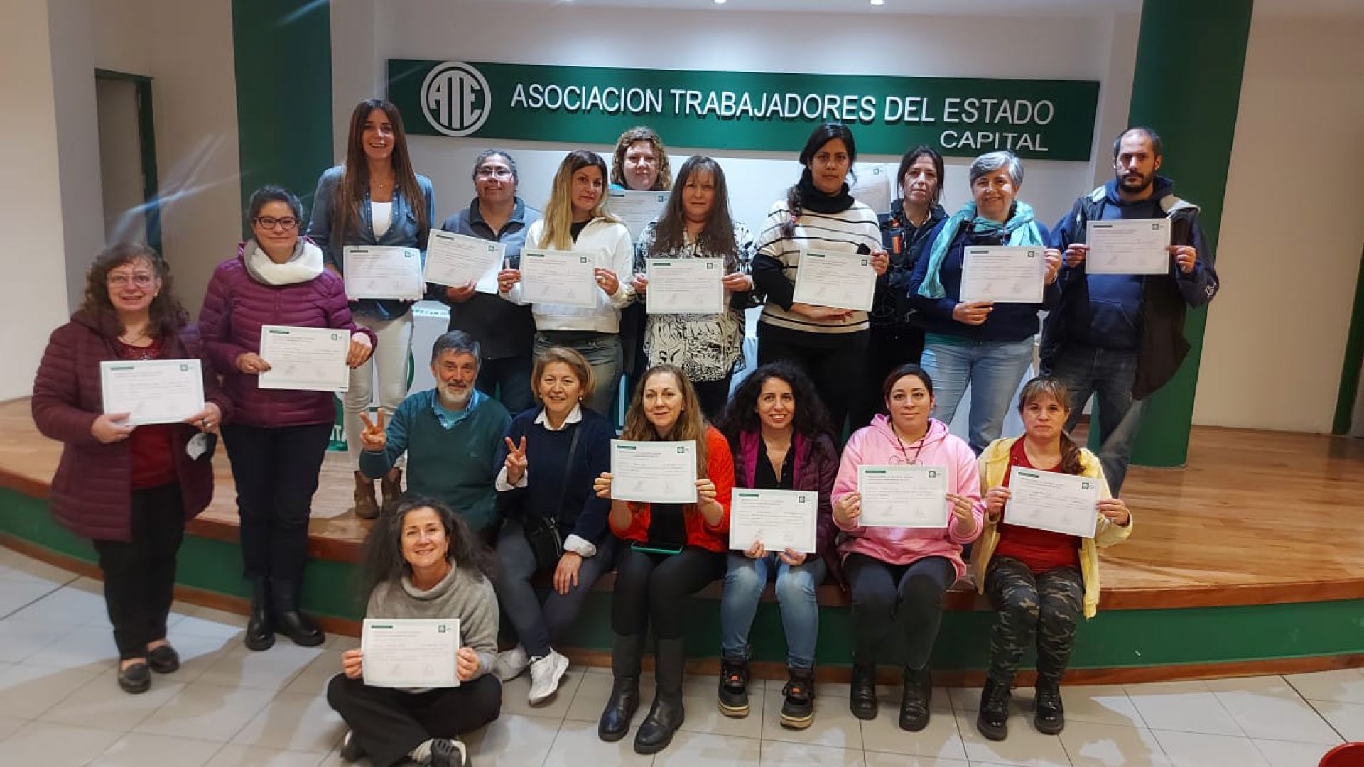 Concluyeron los Cursos de Violencia Laboral y RCP