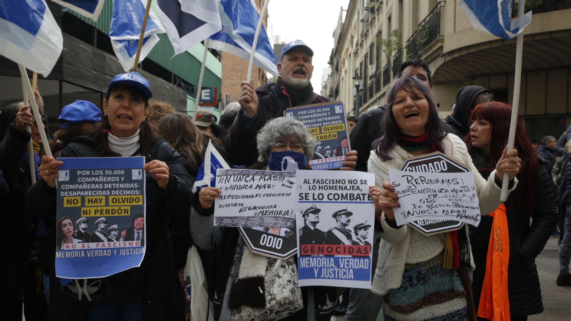 Marchamos contra el acto negacionista de Victoria Villaruel