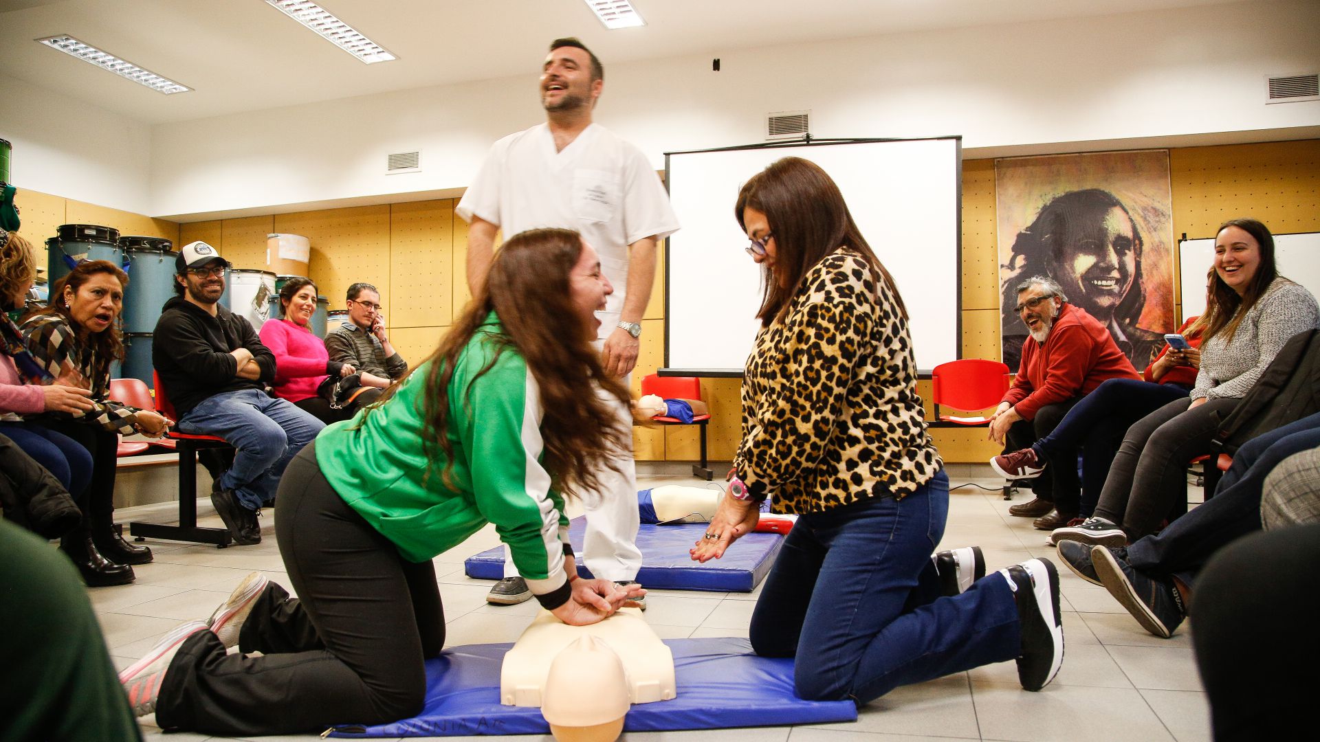 Concluyeron los Cursos de Violencia Laboral y RCP